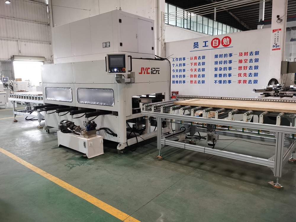 RF Solid Wood Door Assembly Machine
