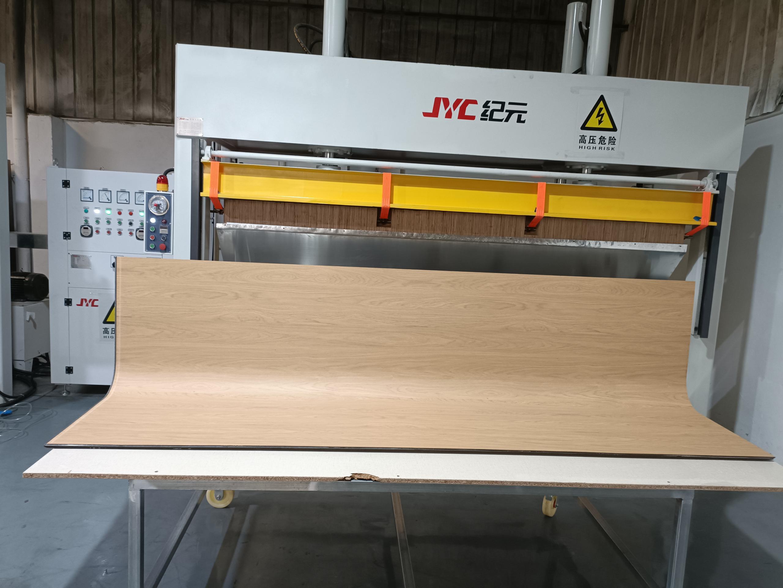 curved board press mahcine
